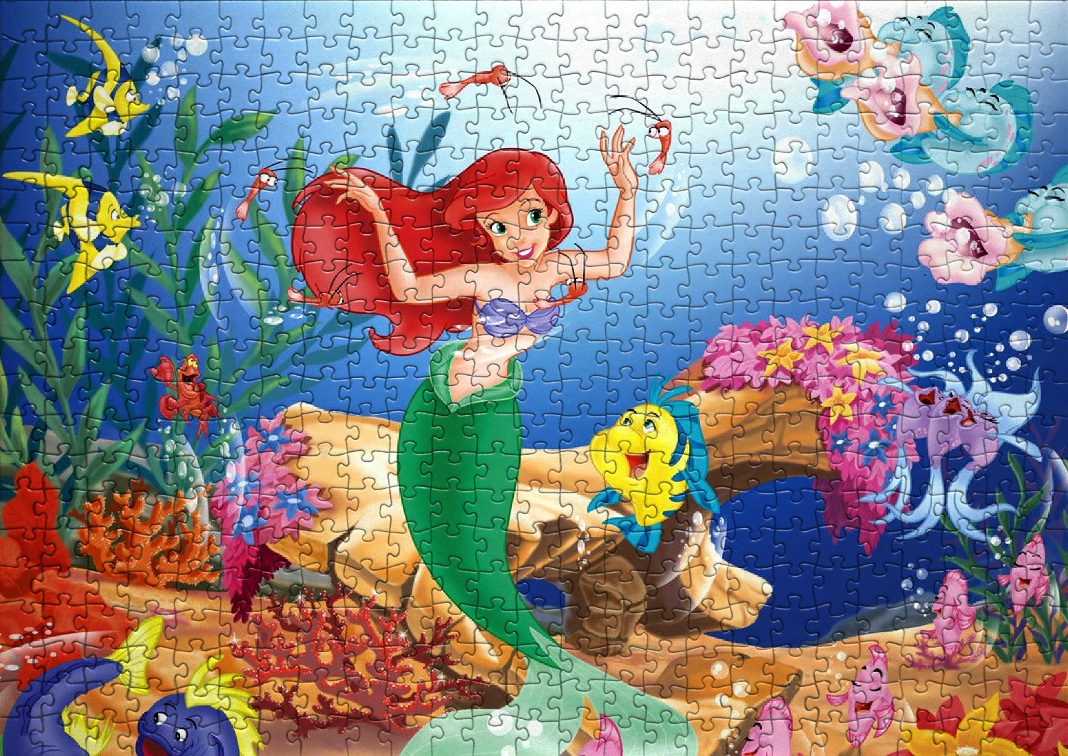 La Petite Sirène - Liste de 13 puzzles