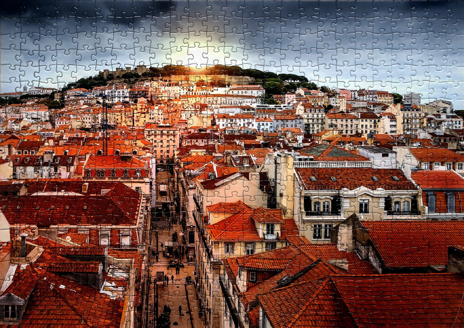 Lisbonne - Liste de 17 puzzles