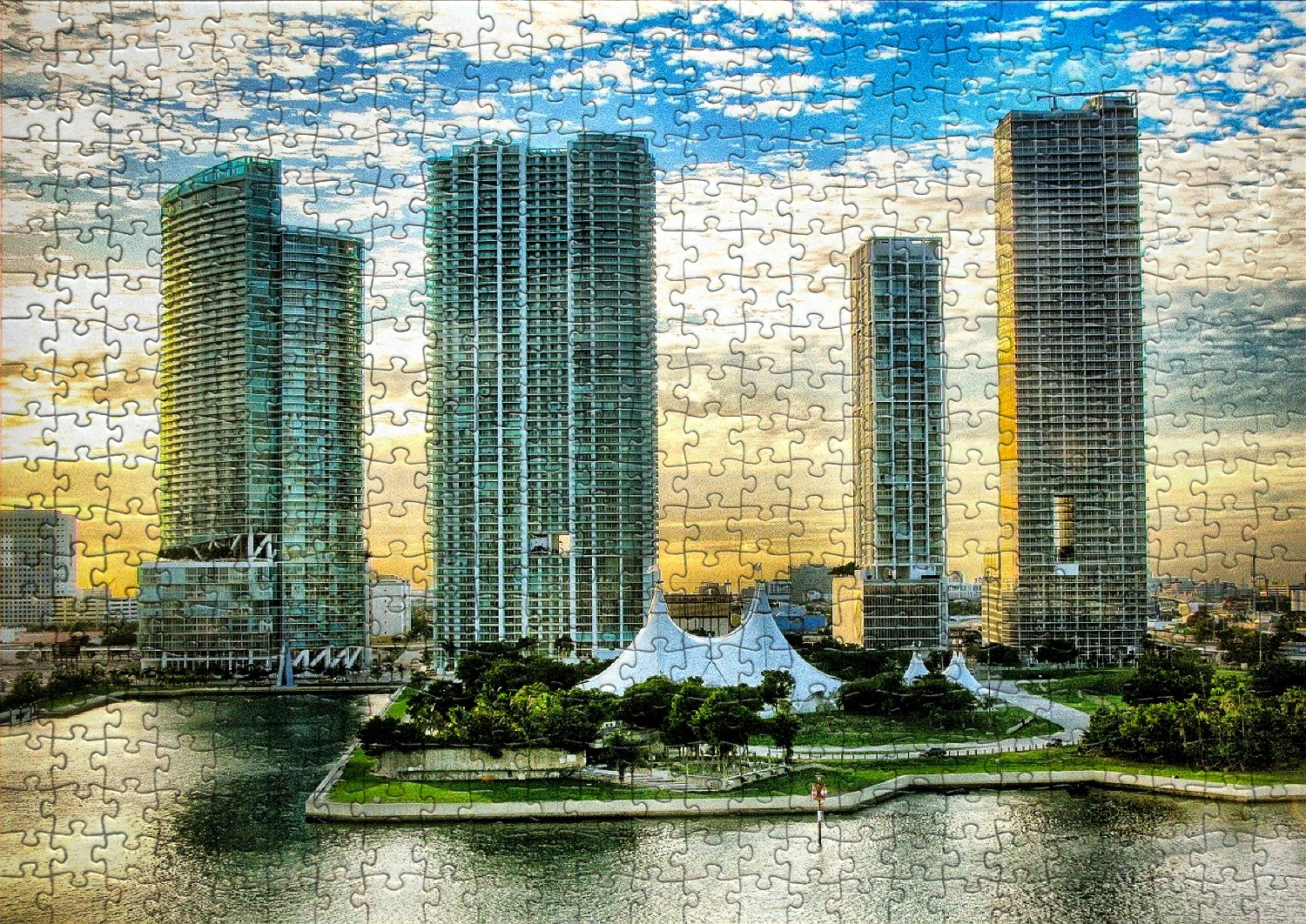 Miami - Liste de 10 puzzles