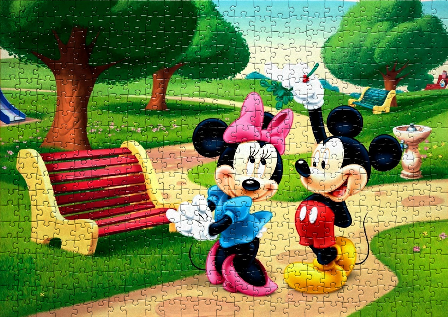 Mickey et Minnie - Liste de 39 puzzles