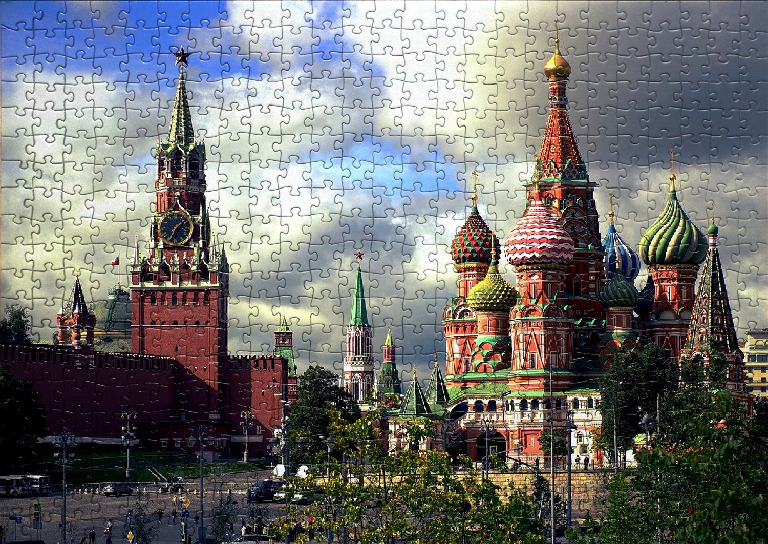 Moscou - Liste de 8 puzzles
