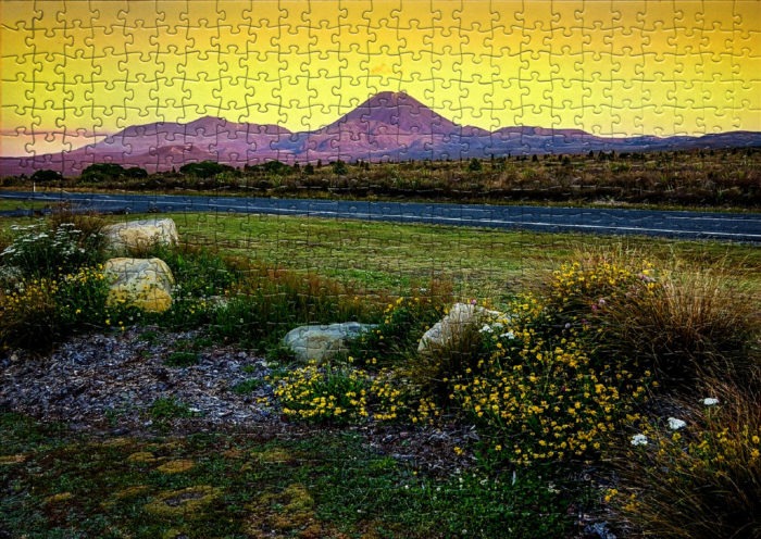 La Nouvelle-Zélande - Liste de 18 puzzles