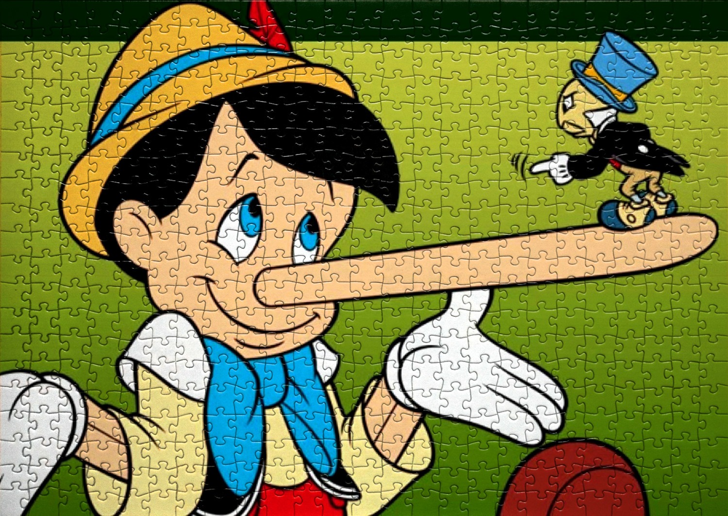 Pinocchio - Liste de 9 puzzles