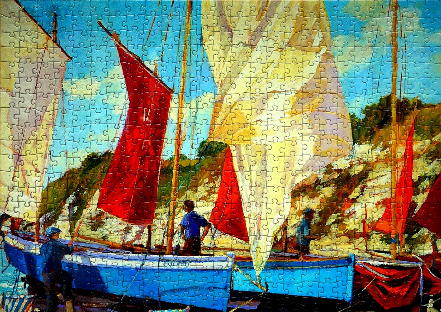 Ports et bateaux - Liste de 42 puzzles