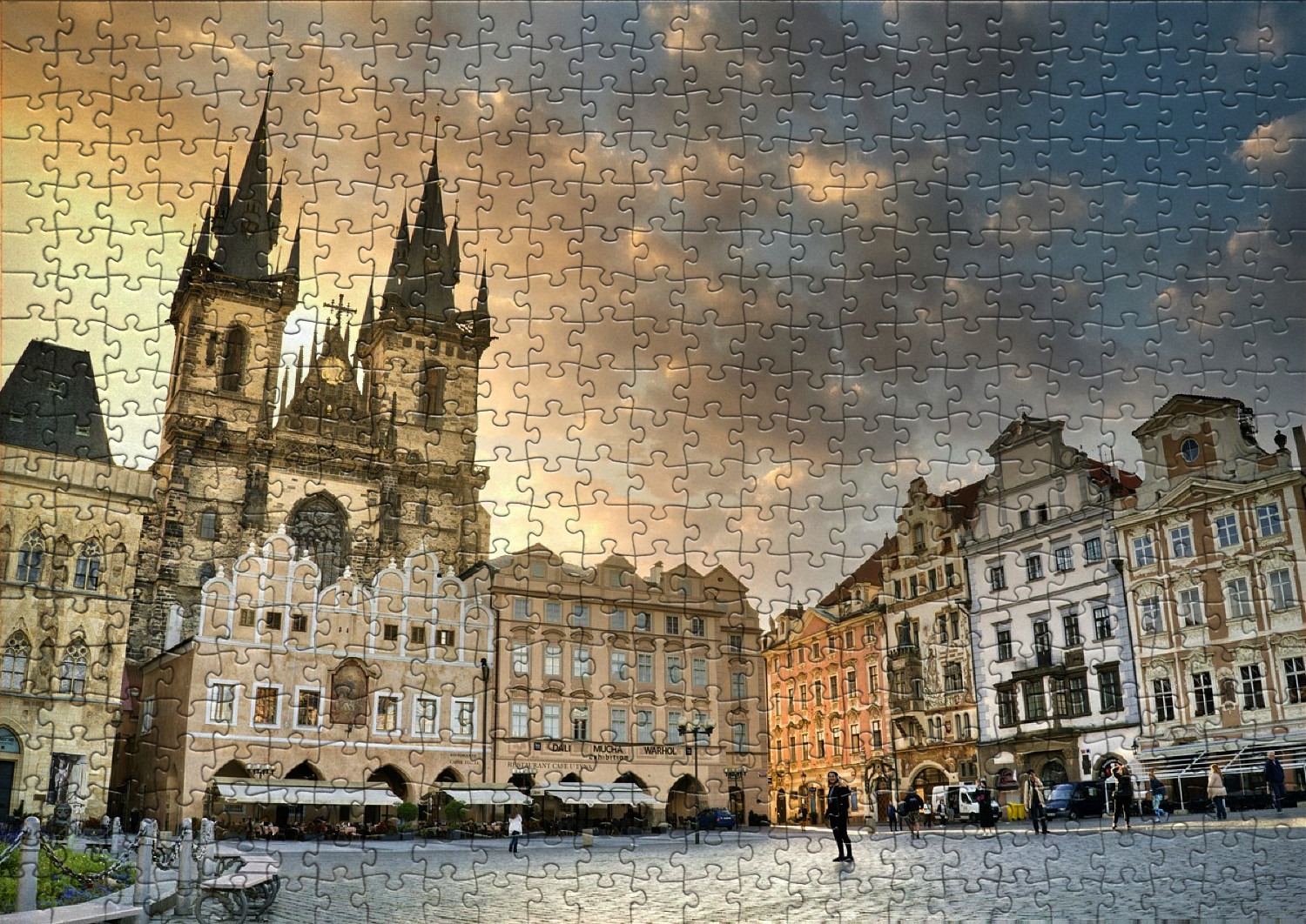 Prague - Liste de 14 puzzles