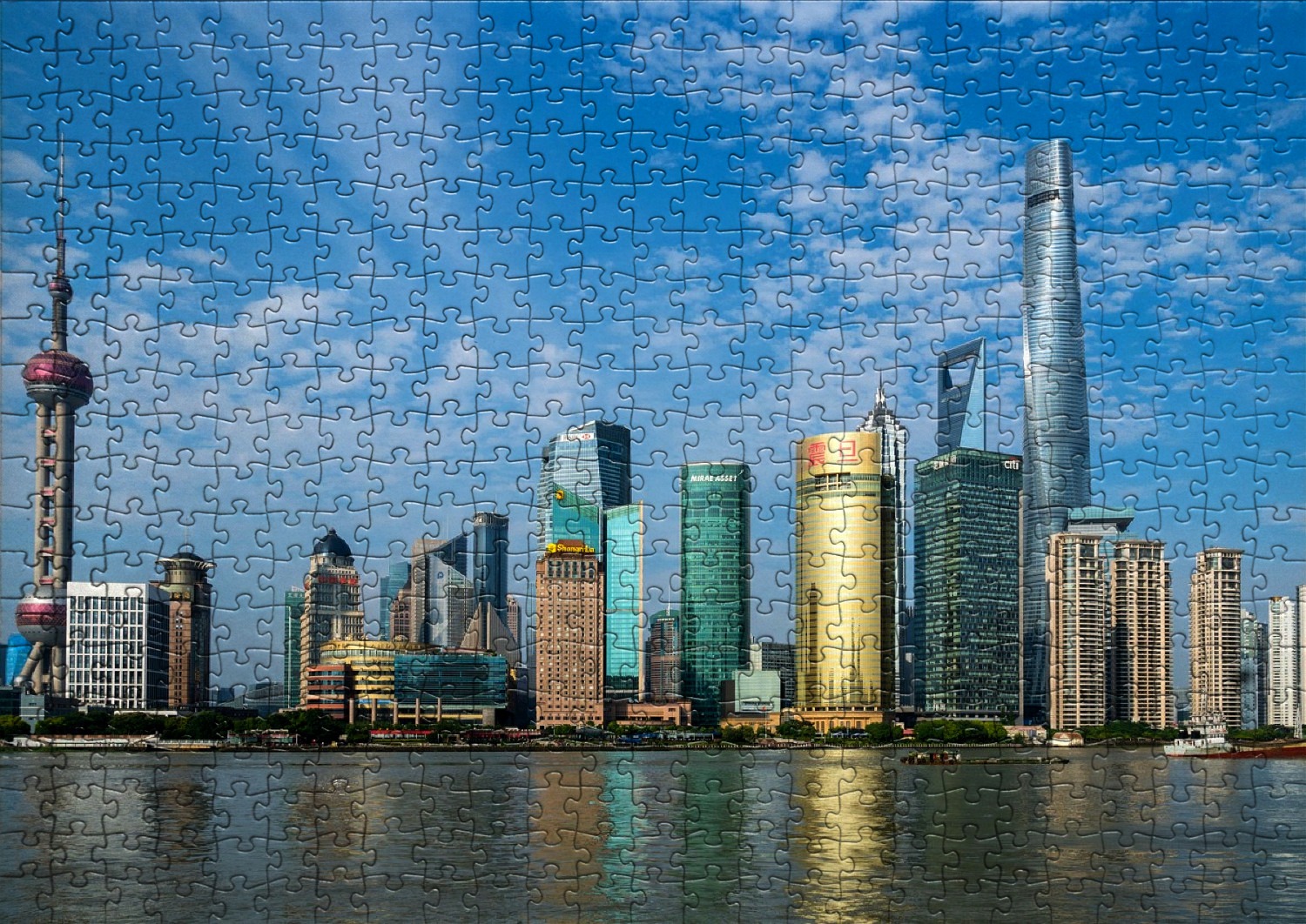 Shanghai - Liste de 7 puzzles