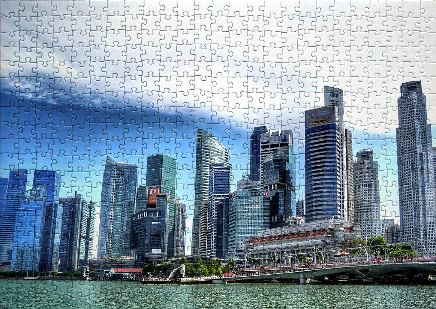 Singapour - Liste de 14 puzzles