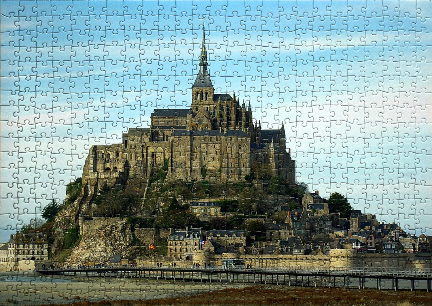 Les sites touristiques de France - Liste de 47 puzzles