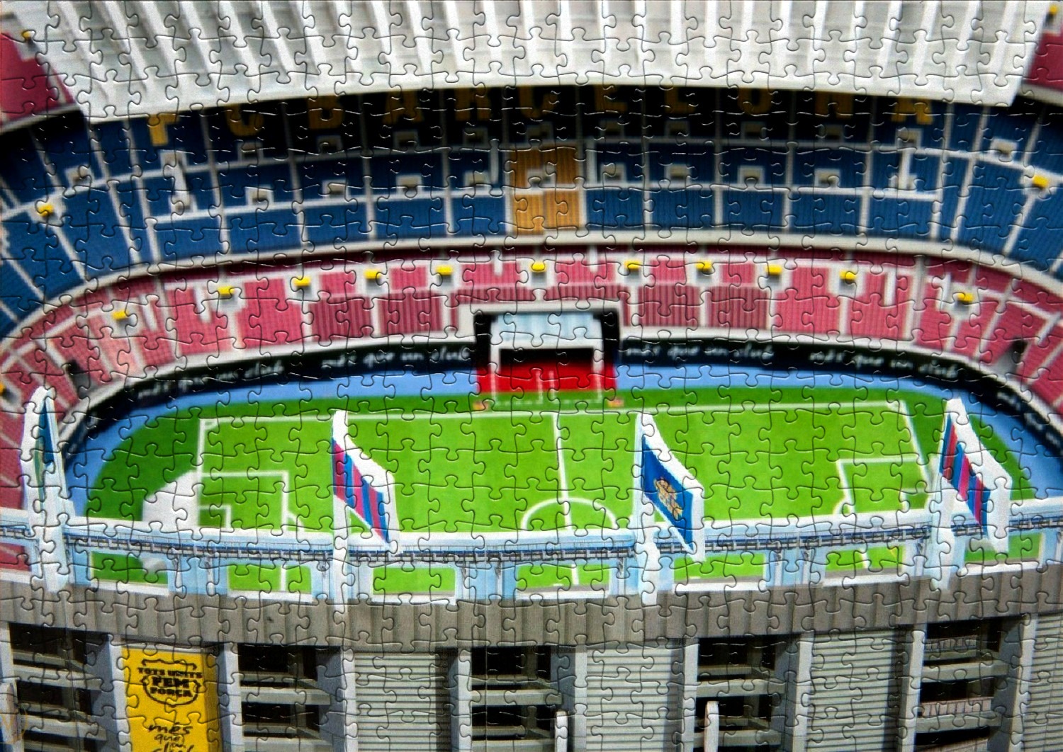 Stades de foot en puzzles 3D - Liste de 28 puzzles