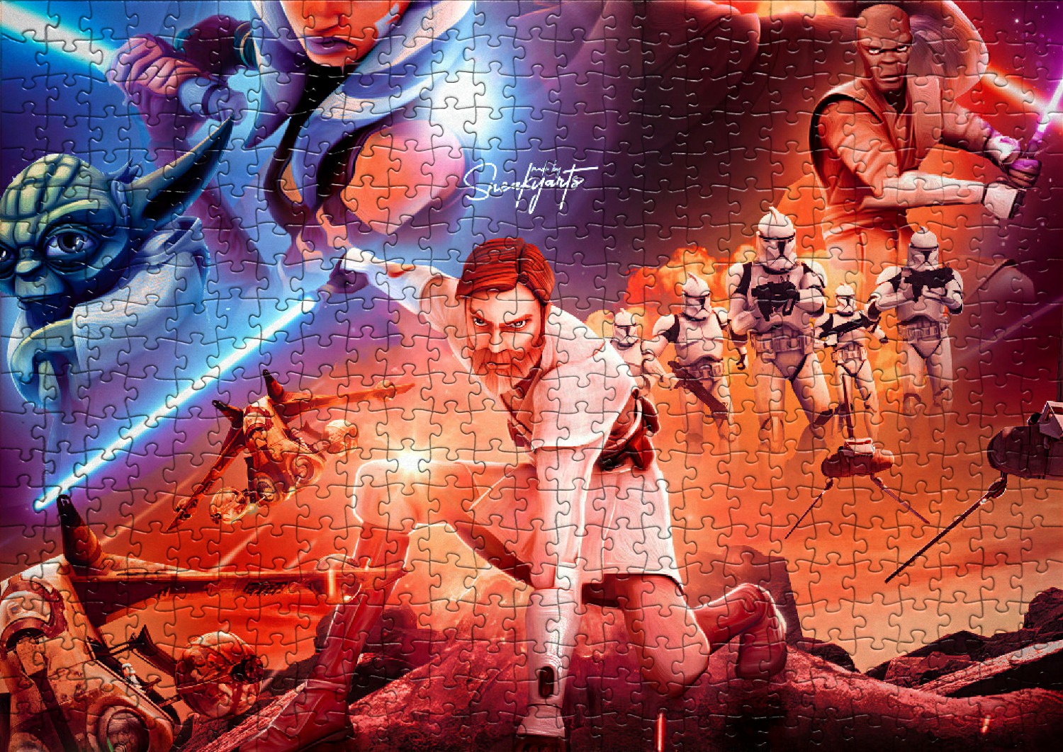 Star Wars - Liste de 25 puzzles