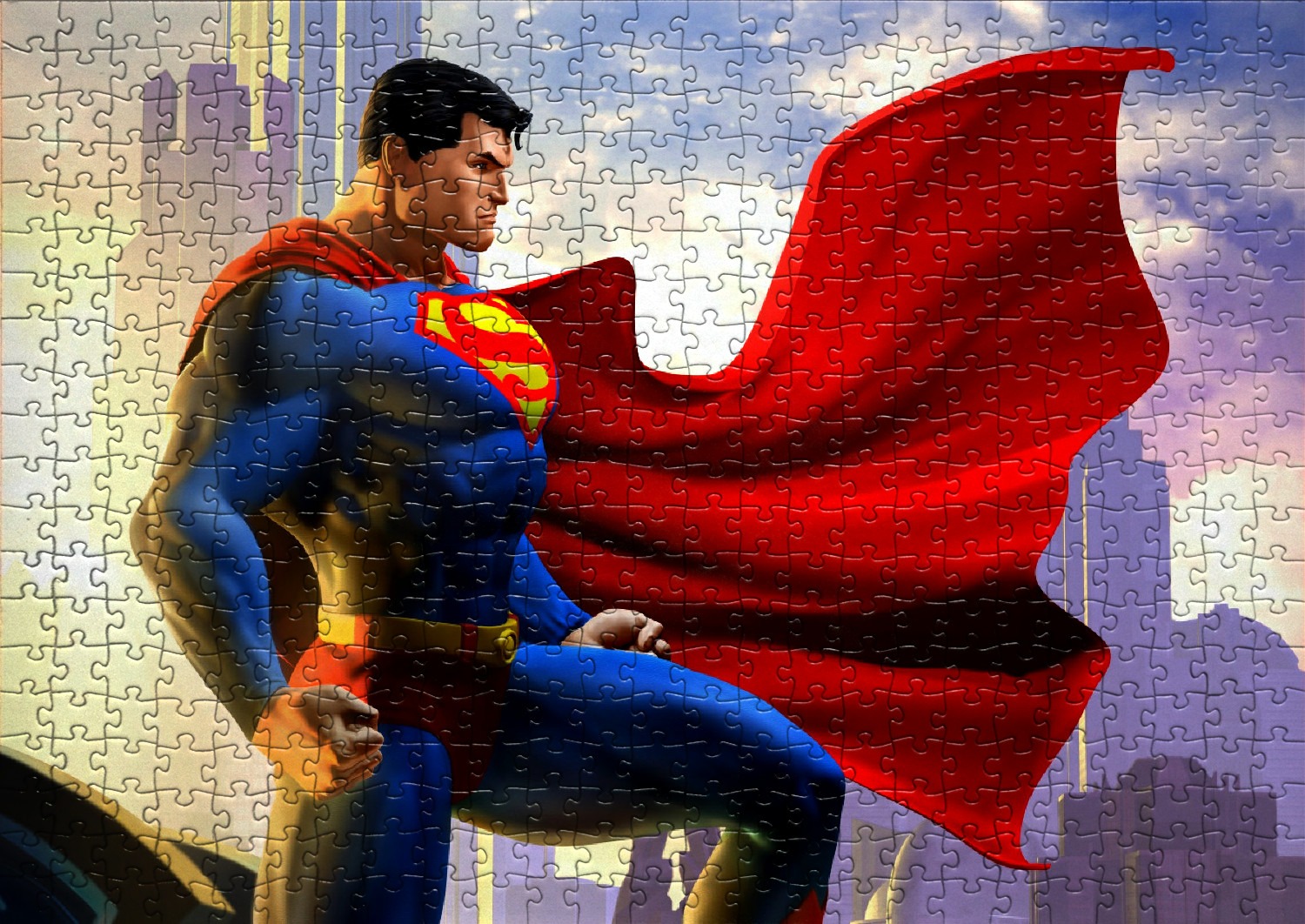 Superman - Liste de 5 puzzles