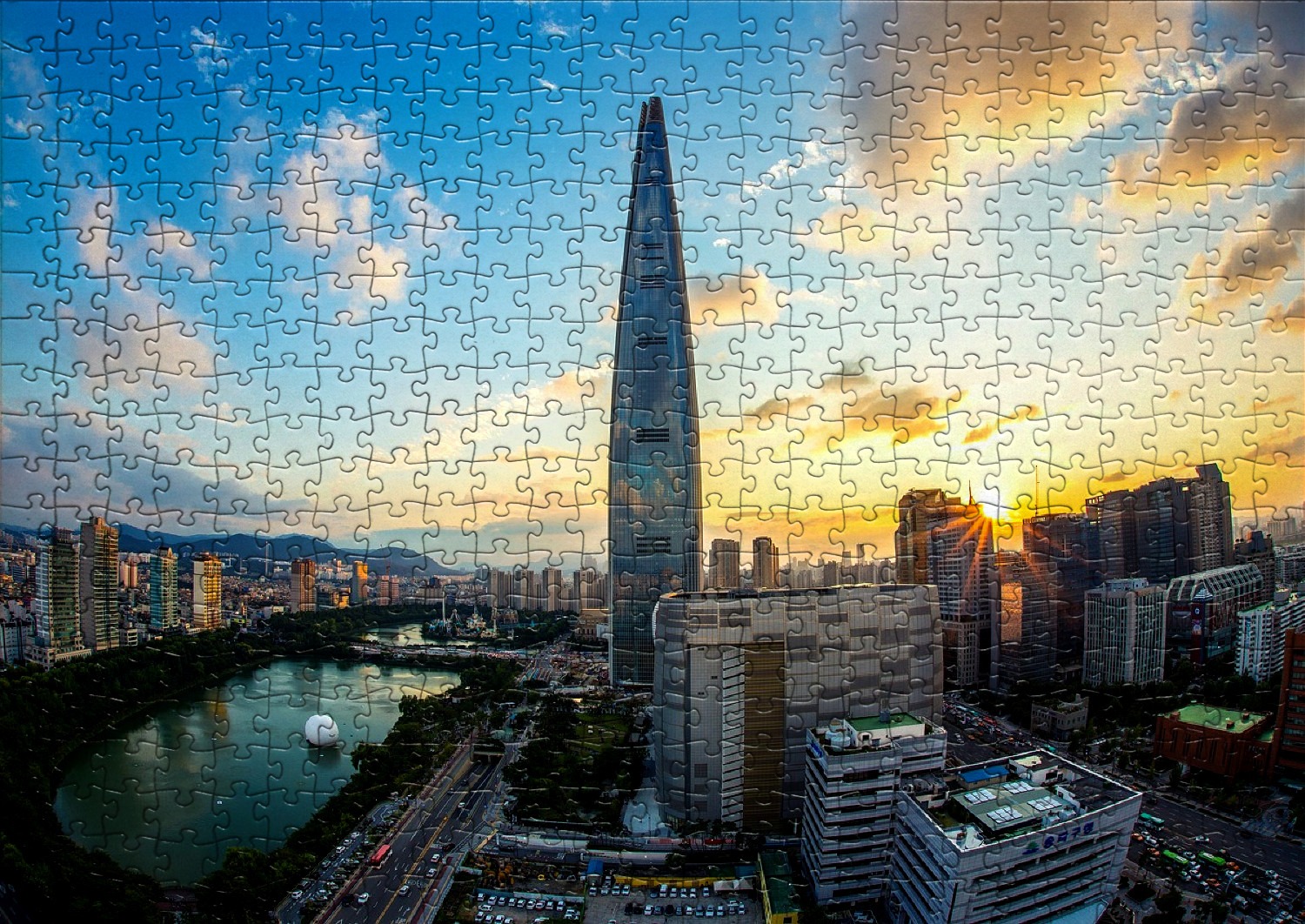 Séoul - Liste de 6 puzzles