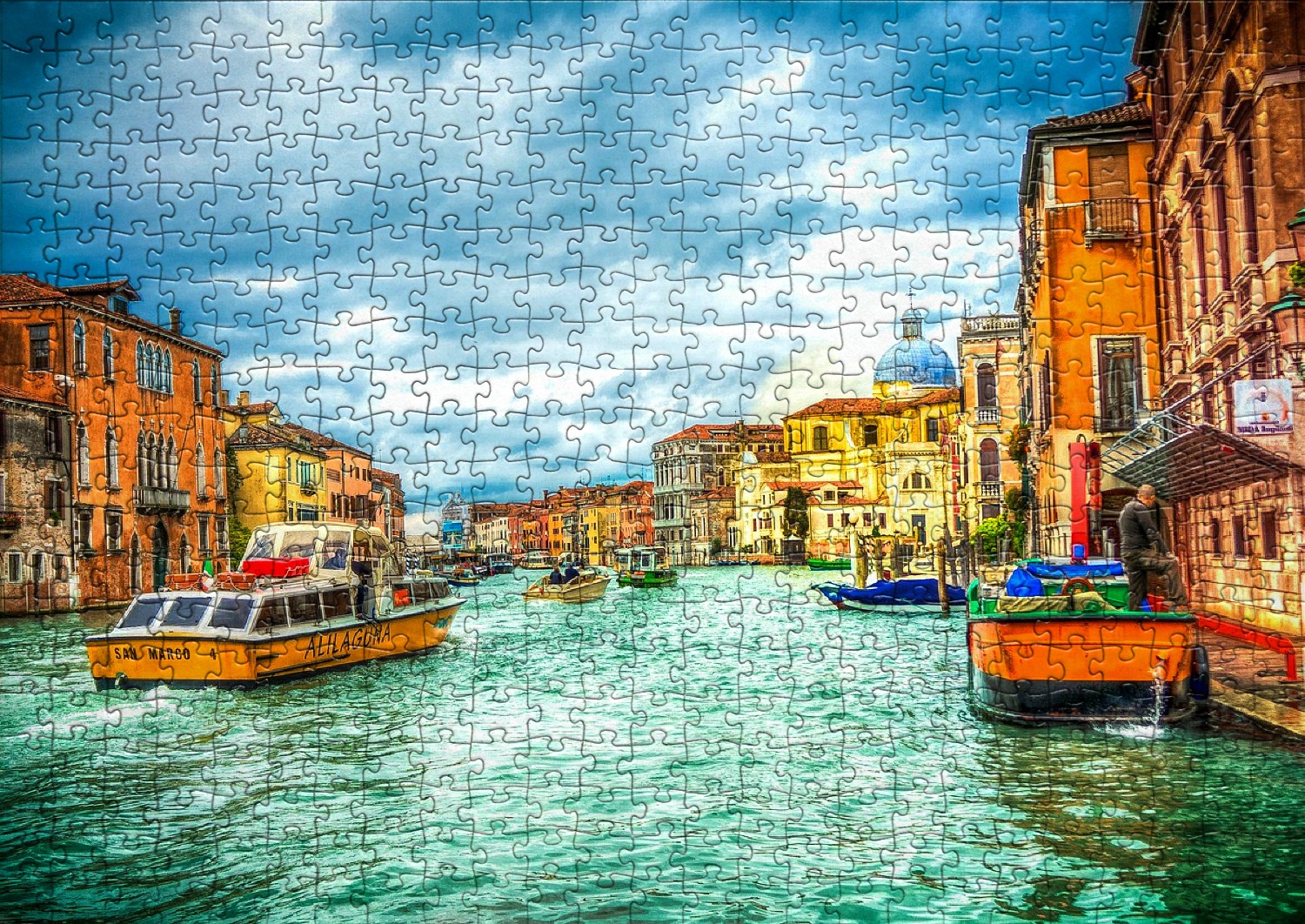 Venise - Liste de 38 puzzles