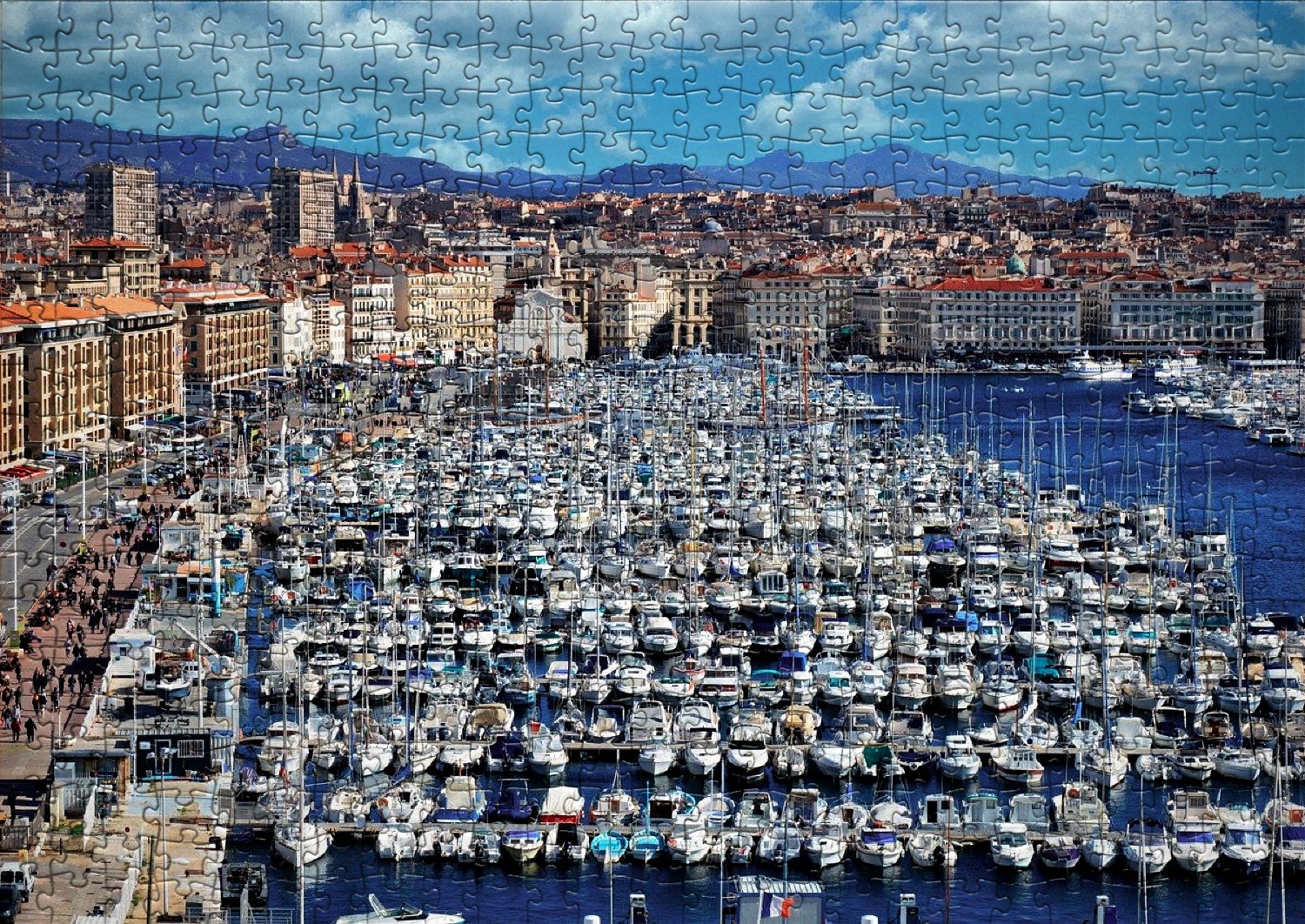 Les villes de France - Liste de 66 puzzles