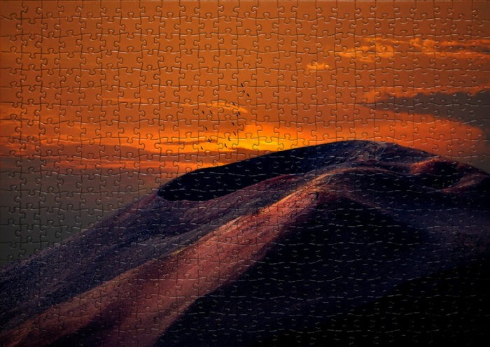 Les volcans - Liste de 8 puzzles