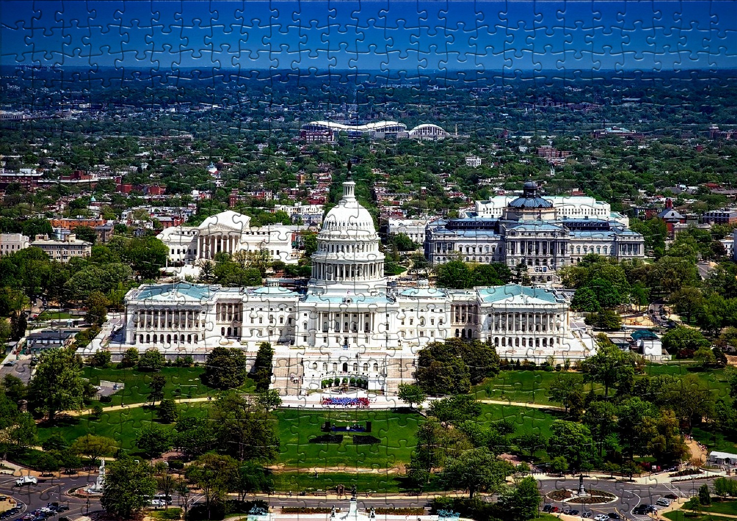Washington - Liste de 14 puzzles